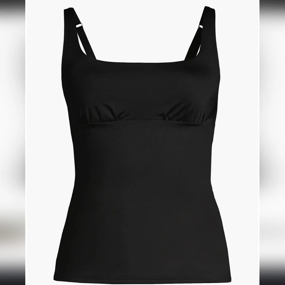 Land's End Square Neck Tankini - Picture 4 of 4
